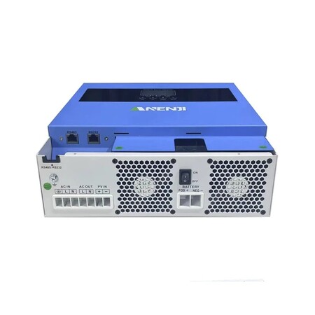 Гібридний інвертор Anenji ANJ-4000-24V, 24 В, 4000 Вт (Wi-Fi, безперебійник, UPS, ДБЖ) Изображение