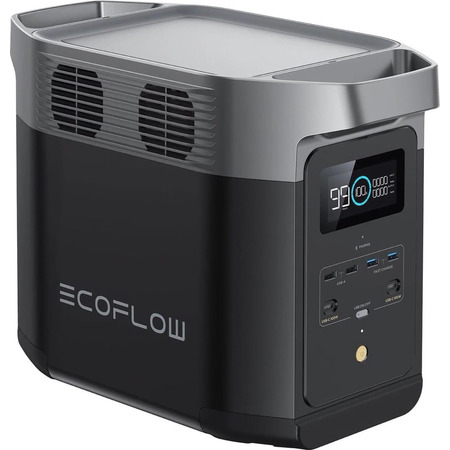 Зарядна станція EcoFlow Delta 2, 1800 Вт, 1024 Вт*год (електростанція для дому, UPS, ДБЖ) EU/SW Изображение