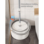 Набір швабра та відро з віджимом Joybos Spin Mop S01 round mop, 2 мопи в комплекті, товари для дому Изображение