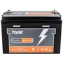 Акумулятор PowMr 100AH 12.8V (1200W*h) LiFePO4 (для будинку, котла, сонячних батарей) Изображение
