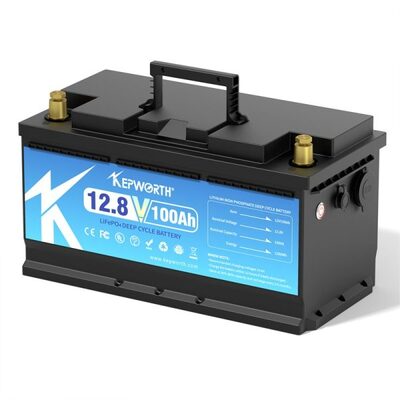 Акумулятор Kepworth LiFePO4 12V/100AH (1280W*h) (літій-залізо-фосфатний акумулятор для ДБЖ (UPS)) Изображение