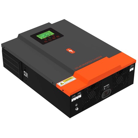 Гібридний інвертор POWMR Solar 3200W POW-HVM3.2H-24V, 24 В, 3000 Вт (безперебійник, UPS, ДБЖ) Зображення