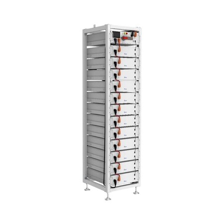 Система зберігання енергії Deye SUN-30K-SG01HP3-EU-BM3, 160-800В, 30 кВт, MPPT 150В-850В + Акумулятор Deye BOS-G60, 61,44 kW*h, 50/100А, 12хBOS-GM5.1 LiFePO4, HV Battery System, ESS (з стійкою 3U-HRACK) Изображение