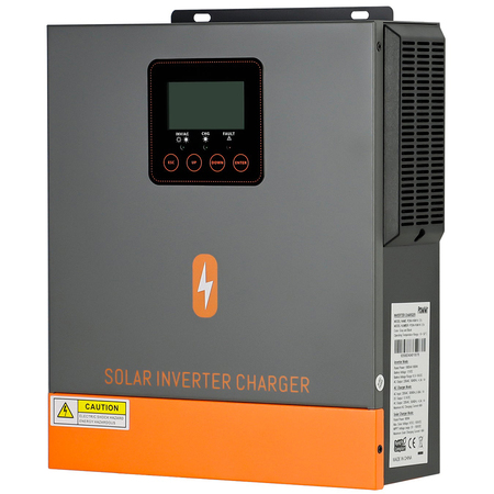 Гібридний інвертор Powmr POW-HVM1K-12V, 12 В, 1000 Вт (безперебійник, UPS, ДБЖ) Изображение