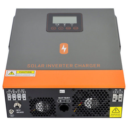 Гібридний інвертор Powmr POW-HVM1K-12V, 12 В, 1000 Вт (безперебійник, UPS, ДБЖ) Изображение