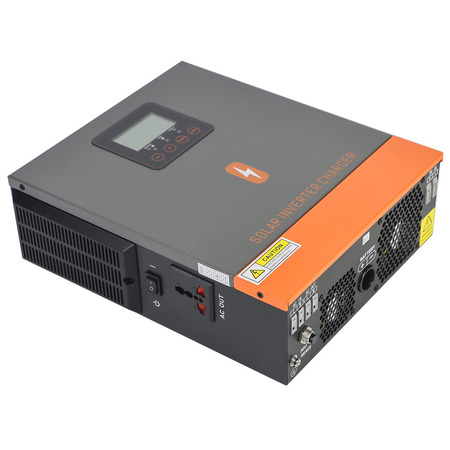 Гібридний інвертор Powmr POW-HVM1K-12V, 12 В, 1000 Вт (безперебійник, UPS, ДБЖ) Изображение