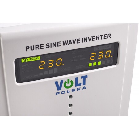 ДБЖ Volt Polska Sinus Pro 500 E, 350/500 Вт, 12V, (джерело безперебійного живлення, UPS) Изображение