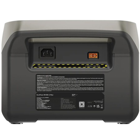 Зарядна станція EcoFlow River 2 Max 500 Вт, 512 Вт*год, ZMR610-B (електростанція для дому) CN Изображение