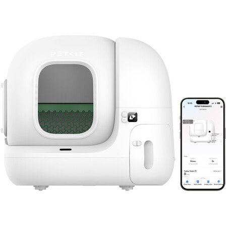 Смарт автоматичний лоток PetKit Pura Max 2 Automatic Cat Litter Box, котячий туалет, для тварин Зображення
