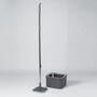 Набір швабра та відро з віджимом SQUARE SPIN MOP-LV-F04 HOLAMOPA, товари для дому Зображення