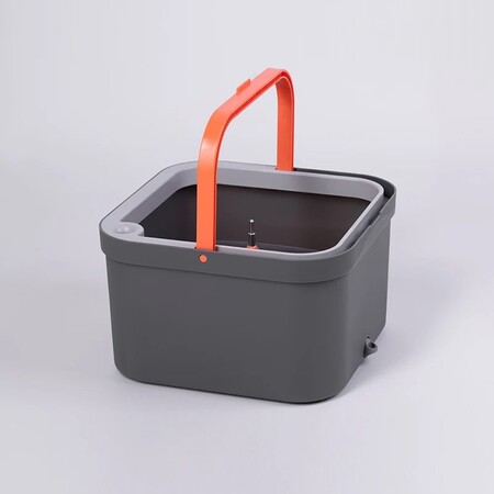 Набір швабра та відро з віджимом SQUARE SPIN MOP-LV-F04 HOLAMOPA, товари для дому Зображення