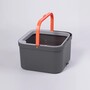 Набір швабра та відро з віджимом SQUARE SPIN MOP-LV-F04 HOLAMOPA, товари для дому Зображення