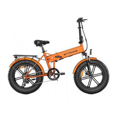 Електровелосипед фетбайк ENGWE EP-2 Pro (750 Вт; 12,8 А/год; 48 В), колеса 20х4", з ручкою газу, оранжевий Изображение