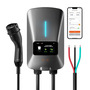 Зарядна станція для електромобіля Wolfbox EU-AC07, 7kW, 32A, Type 2, 5м (AC EV Charger, LED-дисплей, WiFi/Bluetooth, настінна) Зображення