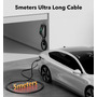 Зарядна станція для електромобіля Wolfbox EU-AC07, 7kW, 32A, Type 2, 5м (AC EV Charger, LED-дисплей, WiFi/Bluetooth, настінна) Зображення