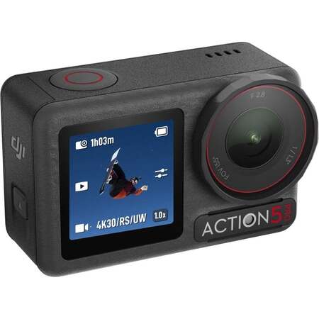 Екшн-камера DJI Osmo Action 5 Pro Adventure Combo (CP.OS.00000378.01, CP.OS.00000350.01) Изображение