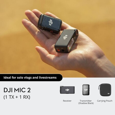 Мікрофонна радіосистема DJI Mic2 1TX+1RX (CP.RN.00000327.01) Зображення