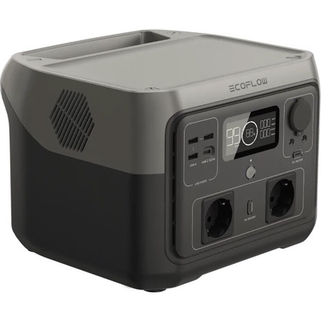 Зарядна станція EcoFlow River 2 Max 500 Вт, 512 Вт*год, ZMR610-B-EU (електростанція для дому) EU Изображение