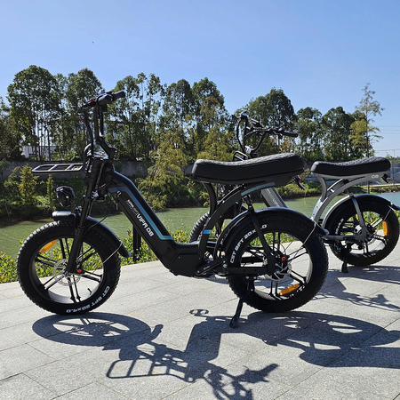 Електровелосипед OUXI Robust Q8 (750 Вт; 20 А*год; 48 В), колеса 20", чорний Изображение