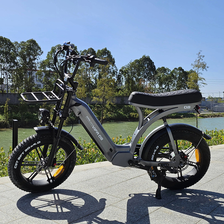 Електровелосипед OUXI Robust Q8 (750 Вт; 20 А*год; 48 В), колеса 20", чорний Изображение