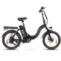 Електровелосипед Samebike CY20 (350 Вт, 12 А*год, 36 В), колеса 20", з ручкою газу, чорний Изображение