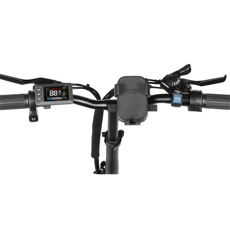 Електровелосипед Samebike CY20 (350 Вт, 12 А*год, 36 В), колеса 20", з ручкою газу, чорний Изображение