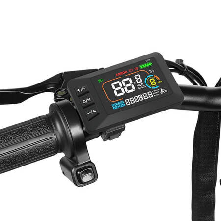 Електровелосипед Samebike CY20 (350 Вт, 12 А*год, 36 В), колеса 20", з ручкою газу, чорний Изображение