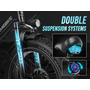 Електровелосипед Samebike LOTDM200-II (750 Вт, 13 А*год, 48 В), колеса 20", з ручкою газу, чорний Изображение