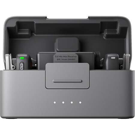Мікрофонна радіосистема для смартфона DJI Mic Mini 2TX + 1RX + Charging Case Изображение
