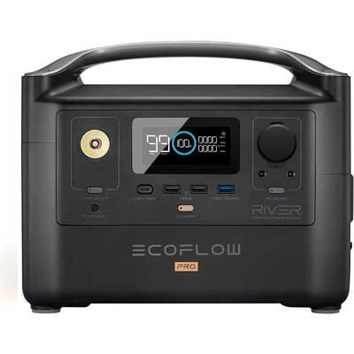 Зарядна станція EcoFlow River Pro, 600 Вт, 720 Вт/год (електростанція для дому, UPS, ДБЖ) EU Изображение