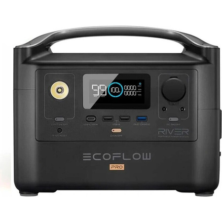 Зарядна станція EcoFlow River Pro, 600 Вт, 720 Вт/год (електростанція для дому, UPS, ДБЖ) EU Изображение