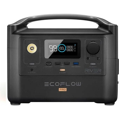 Зарядна станція EcoFlow River Pro, 600 Вт, 720 Вт*год (електростанція для дому) INTERNATIONAL Изображение