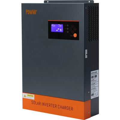 Гібридний інвертор Powmr POW-HVM5.5K-48V-P, 48 В, 5500 Вт (безперебійник, UPS, ДБЖ) Изображение