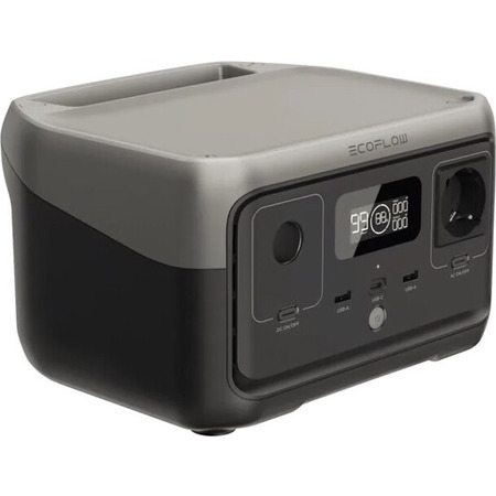 Зарядна станція EcoFlow River 2 300 Вт, 256 Вт/год, ZMR600-B-EU (електростанція для дому, UPS, ДБЖ) Изображение