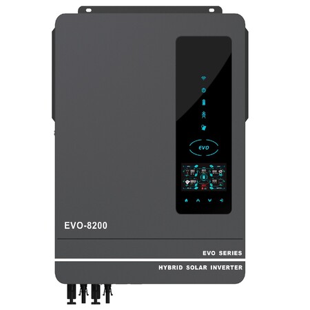 Гібридний інвертор Anern AN-SCI-EVO-8200, 48 В, 8200 Вт (безперебійник, UPS, ДБЖ) Зображення
