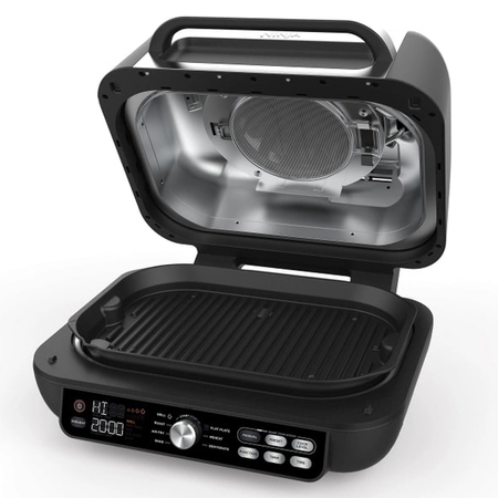 Гриль електричний Ninja Foodi Max Pro Grill, Flat Plate & Air Fryer AG651EU Изображение