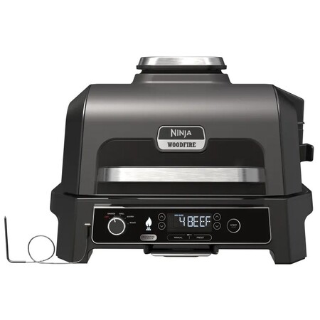 Електричний гриль-барбекю та коптильня Ninja Woodfire Pro XL OG850EU Зображення