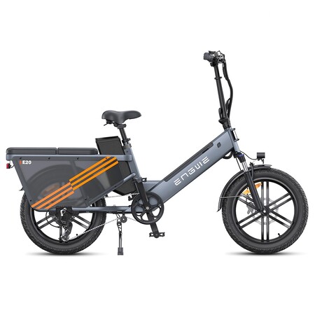 Електровелосипед Engwe LE20 Single Battery (750 Вт, 19,2 А*год, 48 В), колеса 20", сірий Зображення