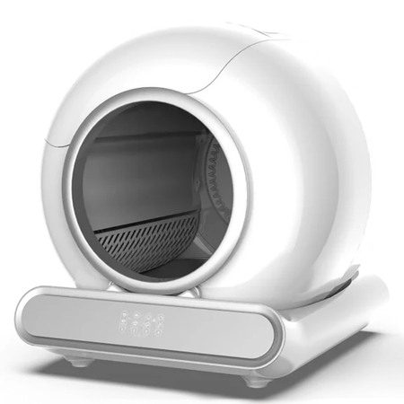 Смарт автоматичний лоток CKS Auto Self-Cleaning Cat Litter Box, 50.1х48х53.7см, котячий туалет,  для тварин Зображення