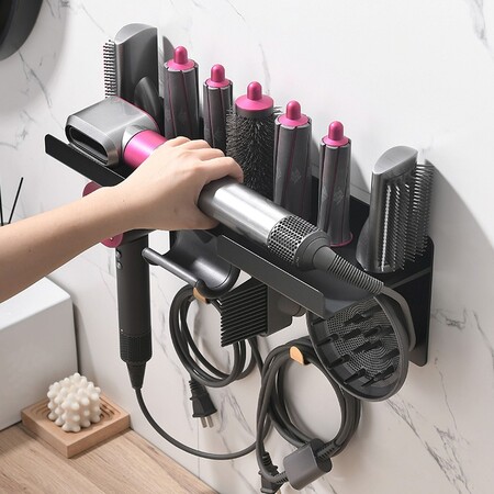 Полиця-тримач для зберігання Dyson, алюміній, чорний Зображення