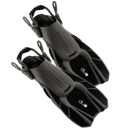 Ласти Ocean Reef Duo Fins, чорний, L/XL Зображення