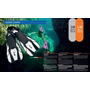 Ласти Ocean Reef Duo Fins, чорний, L/XL Зображення