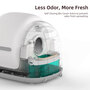 Смарт автоматичний лоток Tikpaws Auto Self-Cleaning Cat Litter Box CB001, котячий туалет,  сірий,  для тварин Зображення