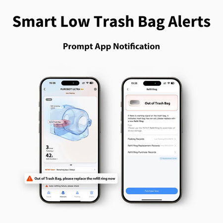 Змінні пакети PetKit Refill Ring для Purobot Ultra , 3 шт, для тварин Зображення