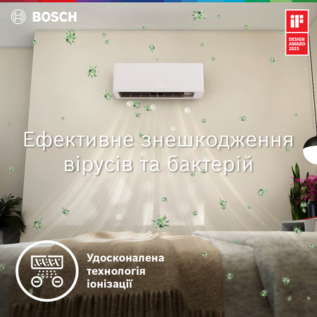 Кондиціонер спліт система Bosch CL7000i RAC 3,5 кВт SILVER Зображення