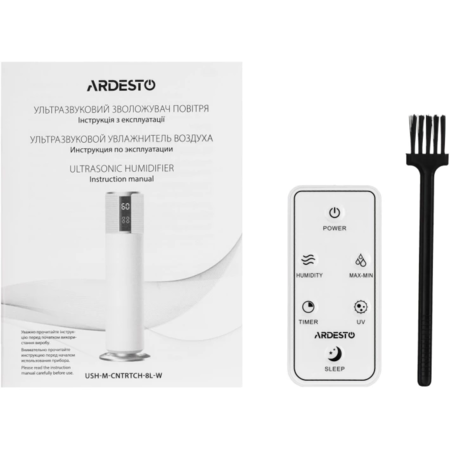 Зволожувач повітря Ardesto USH-M-CNTRTCH-8L-W Зображення
