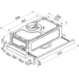 Кухонна витяжка Ardesto HT-F900MBL Зображення
