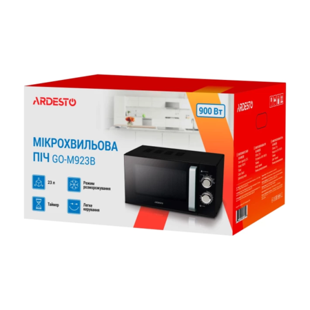 Мікрохвильова піч Ardesto GO-M923B [99429] Зображення