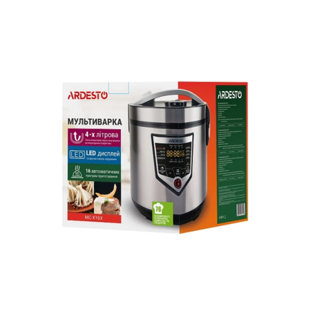 Мультиварка Ardesto з електронним керуванням 860Вт 4л (MC-X16X) Изображение