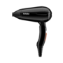Фен дорожний для волос BaByliss 2000Вт 2 режими роботи, концентратор, складна ручка Чорний (5344E) Зображення